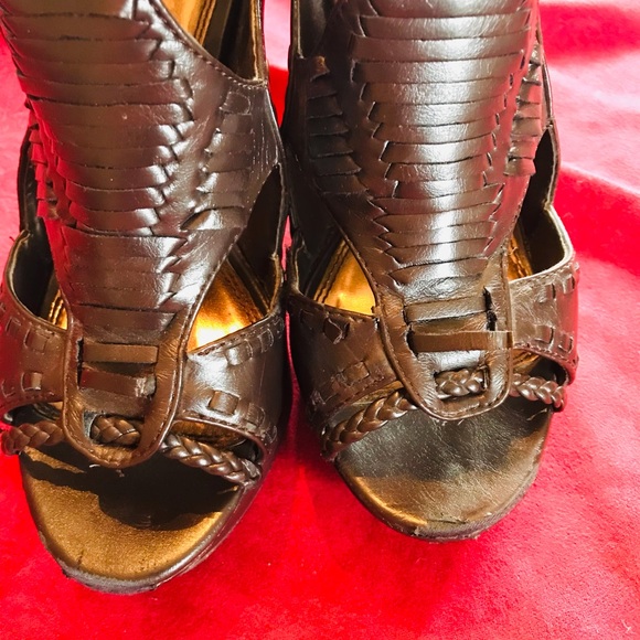 Chinese Laundry, size 6.5, brown heels - Picture 10 of 10